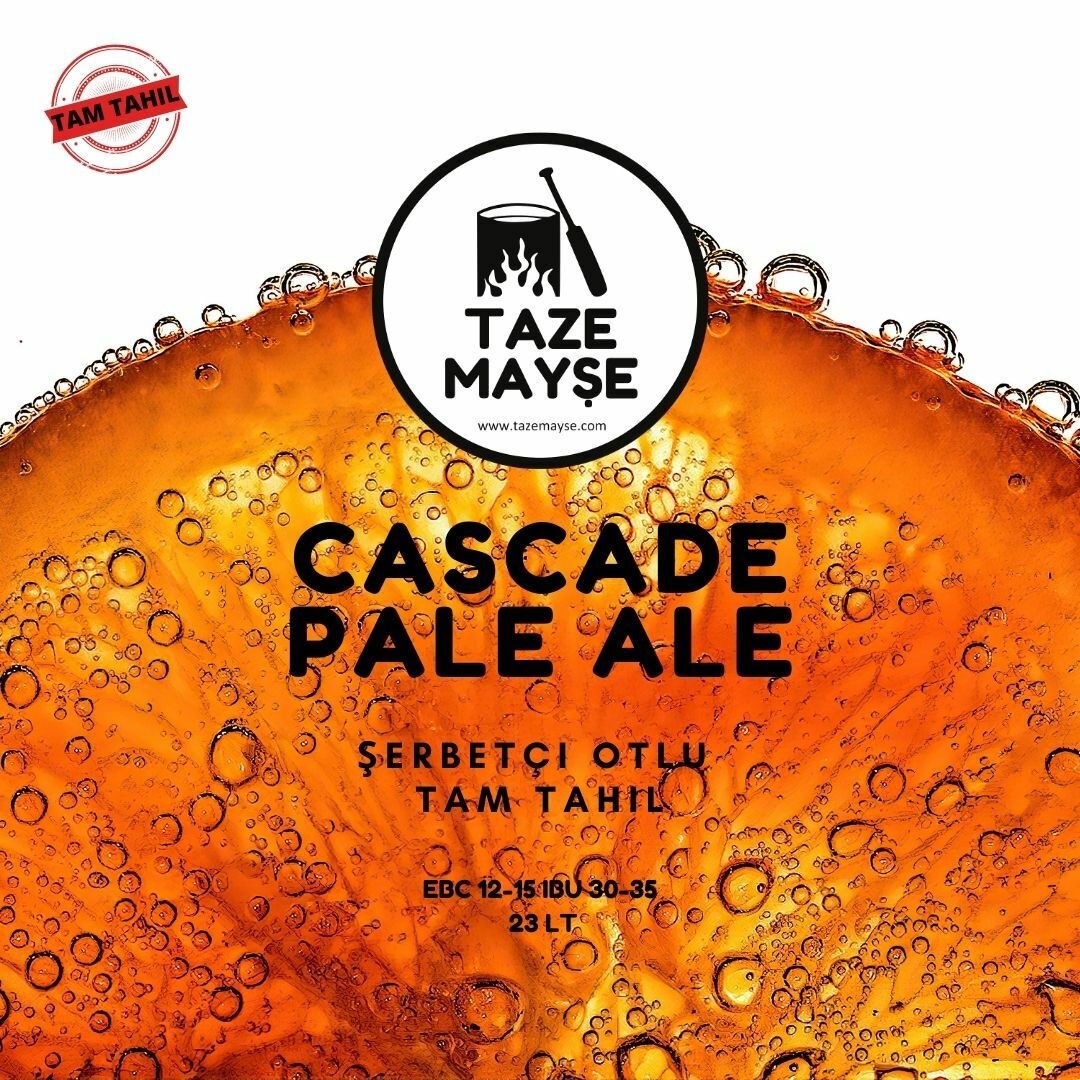 Cascade Pale Ale Bira Kiti Tazemayşe