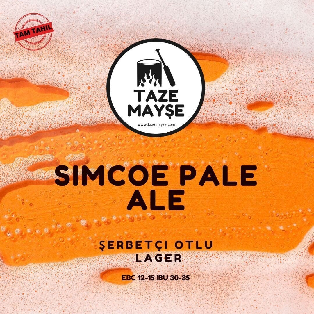 Simcoe Pale Ale Tazemayşe Bira Kiti