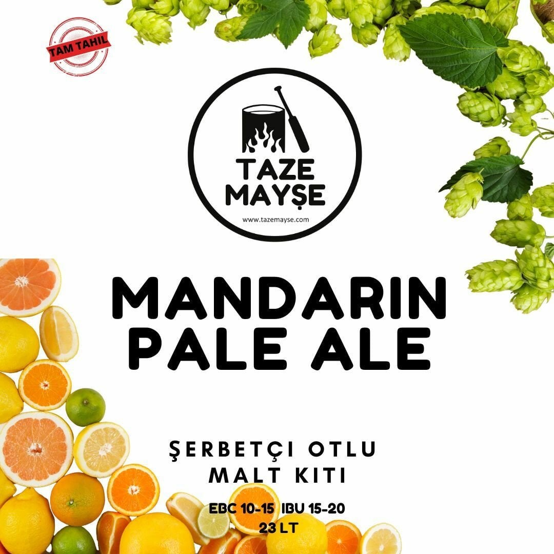 Mandarin Pale Al Tazemayşe Bira kiti