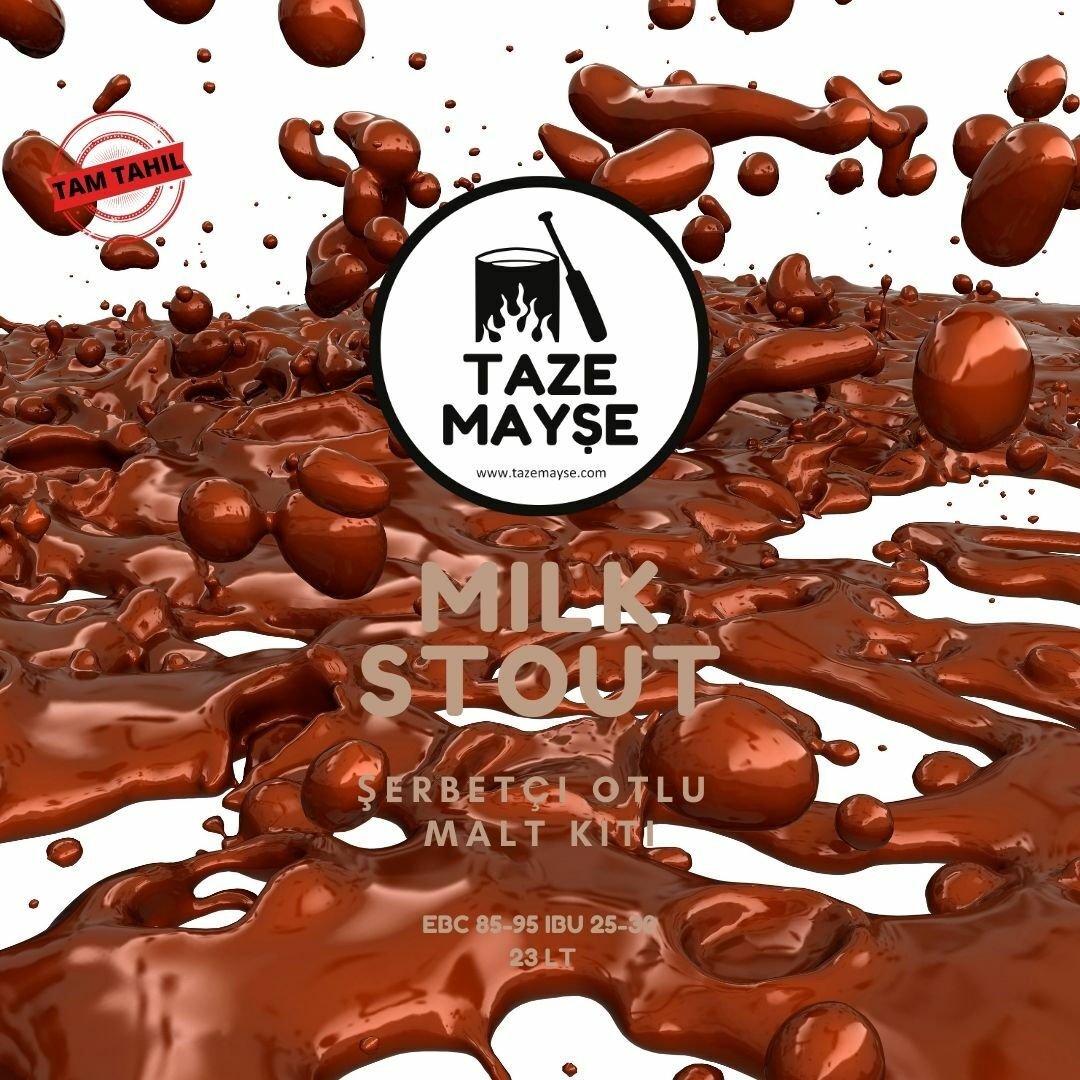 Milk Stout Tazemayşe bira kiti